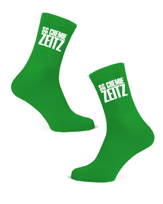 Bedruckte Teamsocken für SG Chemie Zeitz