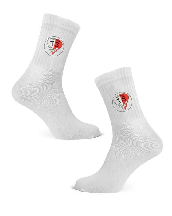 Bedruckte Teamsocken für Thüringer Schwimmverband
